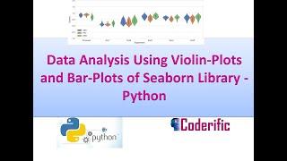 Data Analysis Using Violin Plots and Bar Plots of Seaborn Library - Python