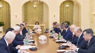 A meeting is held under the chairmanship of First Vice-president Mehriban Aliyeva
