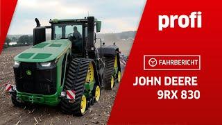 913 PS Maximalleistung  John Deere 9RX 830 | profi #Fahrbericht