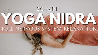 Increasing Vagal Tone | 20 Minute Yoga Nidra Meditation for the Vagus Nerve