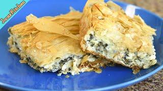 The Easy Way To Make Spanakopita - Greek Spinach Pie