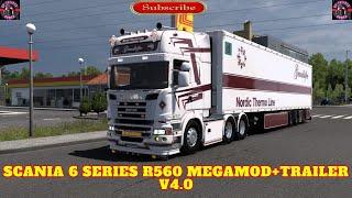 [ETS2 v1.53] Scania 6 Series R560 Megamod + Trailer v4.0