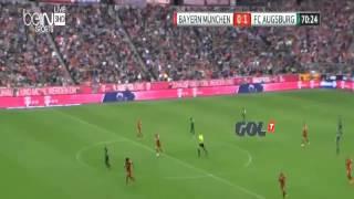 Bayern Munich vs Augsburg 0-1 Super Goal Raul Bobadilla  9.5. 2015