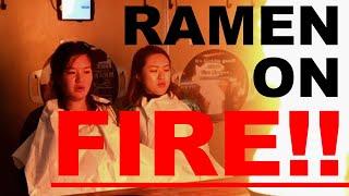 Fire Ramen! SHOOK! RAMEN ON FIRE!! 