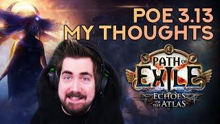 I AM BLOWN AWAY!! - Path of Exile Echoes of the Atlas Thoughts