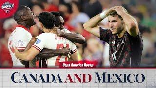 Copa America Recap: Mexico OUT, Canada into quarterfinals! | Morning Footy | Golazo America