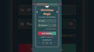 Christmas-Themed Login & Registration Page | HTML, CSS, JavaScript | Festive UI Design