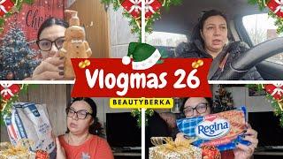 VLOGMAS 26/31 ︱Metro haul, Konačno gotova kartica i Ponovo pekla hleb