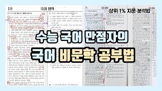 무조건 등급 오르는 비문학 공부법 | 수능 국어 만점, 정시, 국어 공부, 최상위권