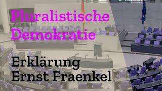 Die pluralistische Theorie der Demokratie nach Ernst Fraenkel [Aufgaben der Politik | Macht | Abi]