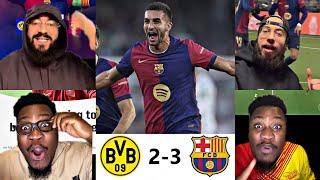 LES RÉACTIONS : Le Barça s'impose 3-2 face à Dortmund grâce à un doublé de Torres