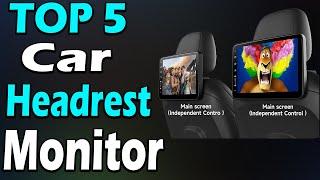 Top 5 Best Headrest Monitor Review In 2023 | Best Car Headrest Monitor