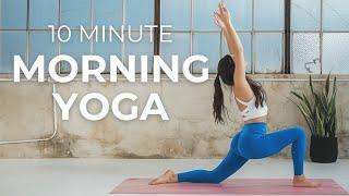 10 Minute Morning Yoga Flow | Energizing Morning Yoga Routine | 10 Minute Yoga Stretch