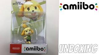 ISABELLE AMIIBO SUPER SMASH BROS SERIES UNBOXING