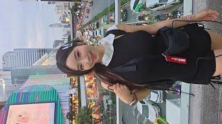 방콕 시암 최고번화가 Bankok in Thailand #태국 #여행 #혼술 #travel #dance #live #koreangirl