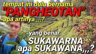 WISATA GRATIS KEBUN TEH SUKAWANA PARONGPONG dulu bernama pangheotan