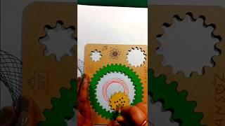 The Spirograph I enjoy in my childhood memories!!#shorts #youtubeshorts