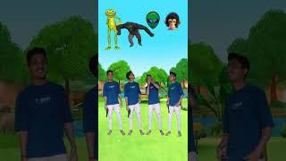 vfx mantu barman Dog magic  & VFX NAVEED 4 charactor Monkey vfx magic  #shorts #viral #like #vfx