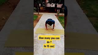 15 second pushups challange 20 pushups challange!! 