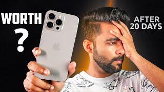 iPhone 15 Pro Max Review - Experience with Heating & Titanium !!