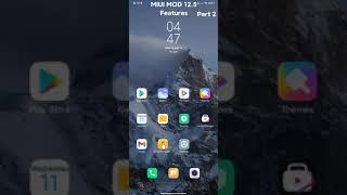 Redmi Note 8 Pro Mod MIUI 12.5 #Feature 21.7.21 Part 2 #shorts #short #shot #mod #miui12.5 #miui13