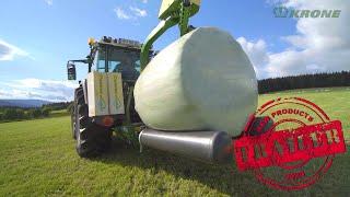 NEW: EasyWrap 150 – first KRONE bale wrapper