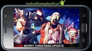 DEAD TRIGGER: Bloody Xmas Update Awesome Android Gameplay [Game For Kids]