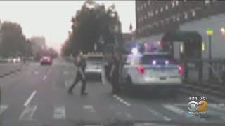 Fight Between NYPD Officers Caught On Cam