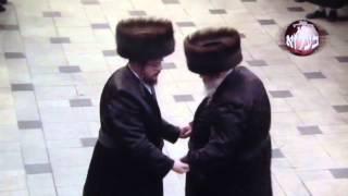 Belz Wedding 2014 - Part 48, Belz Rebbe Mitzvah Tantz 12