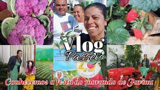 VLOG  FESTA DO MORANGO DE JARINU/ MUITAS COISAS BOAS PARA COMER E COMPRAR 