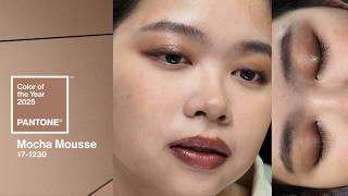 Mocha Mousse Makeup ️ Asian Beauty Edition