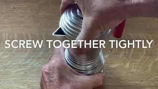 How to make great Moka Pot Coffee/Espresso with Alessi Pulcina 3 cup moka pot and aeropress filter