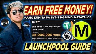 PAANO KUMITA SA BYBIT NG HINDI NATATALO!? | LaunchPool Easy Guide (Tagalog) HOW TO EARN FREE CRYPTO!