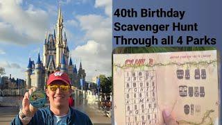 Scavenger Hunt Through All Four Walt Disney World Parks