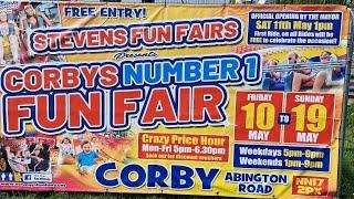 Corby Stevens Fun Fair NN17 2PX - May 2024