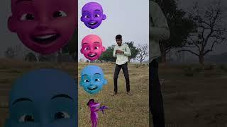 frog joker gorila and red dame vfx magic video #shorts