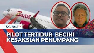 Begini Cerita Penumpang Batik Air saat Pilot dan Kopilot Tertidur selama 28 Menit