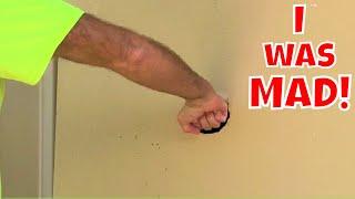 I Punched a Wall -  How to FIX IT! #Shorts