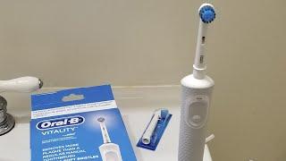 Oral-B Vitality Rechargeable Toothbrush Unboxing