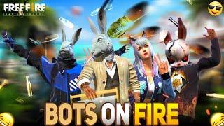 BOTS OF FIRE || SR OP Freefire Funny Video @SRMINT482