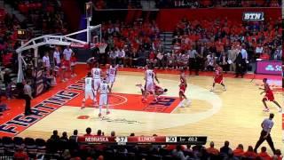 Andrew White Tip Shot Buzzer Beater vs. Illinois