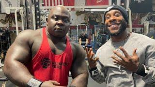 Midwest Kong & Beastmode Jones Train Arms At Metroflex Gym (Raw Footage)