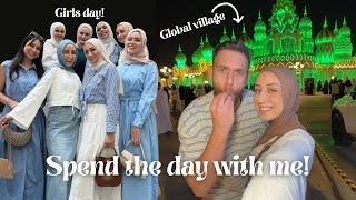 Girls day & Global village! Spend the day with me 