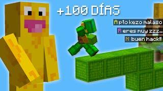 ASÍ JUEGO DESPUÉS de 100 DÍAS sin JUGAR MINECRAFT PvP!! - Minecraft Bedwars.