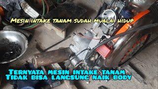 PROSES PEMBUATAN INTAKE TANAM VESPA (Part3), #iblisscooter #vespaindonesia #vespakencang