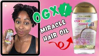 THE BEST HAIR OIL ‼️DAMAGE REMEDY FORMULATION OGX PENETRATING COCONUT OIL(post#nooilnobutter )