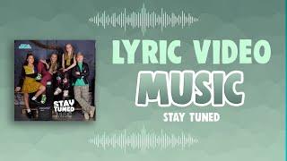 STAY TUNED - MUSIC  (OFFICIAL LYRIC VIDEO) | JUNIOR SONGFESTIVAL 2024 
