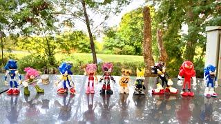 SONIC Toys/Action/figure/cheap price/knuckles Nine tails Rusty Rose Shadow jet metal mario zootopia