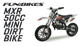 Product Overview: FunBikes MXR 50cc 61cm kids Mini Dirt Bike