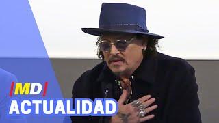 JOHNNY DEPP elogia la resiliencia del pueblo tras la DANA en Valencia y ofrece su ayuda y apoyo